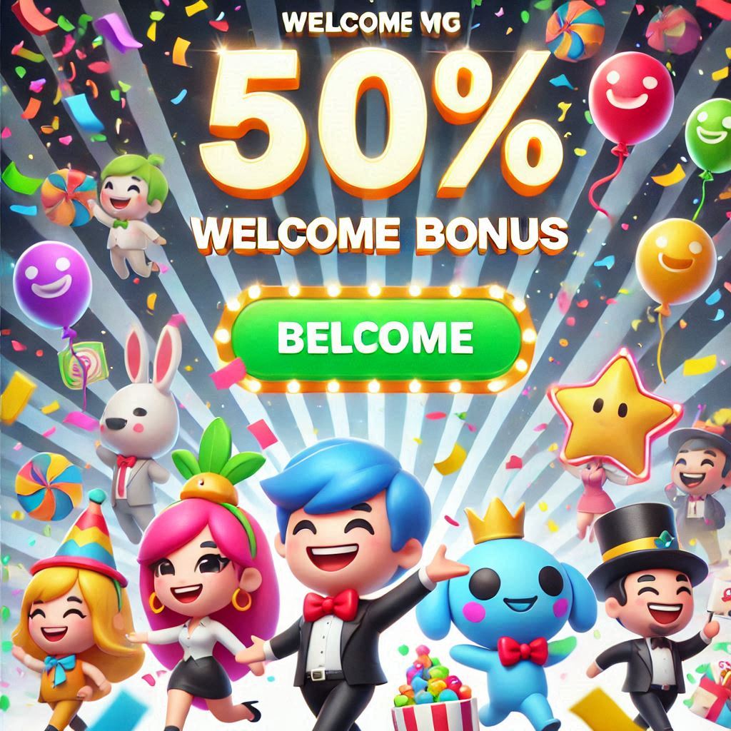 50% Welcome Bonus