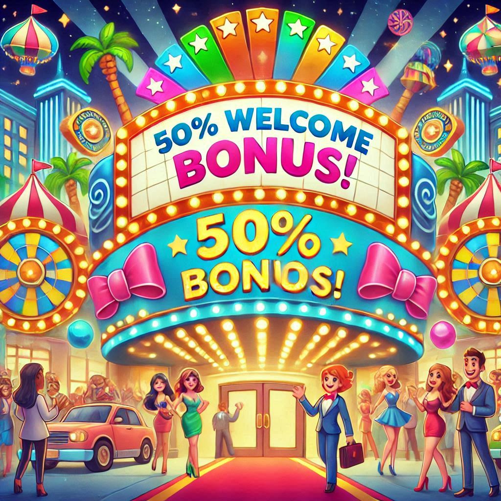 50% Welcome Bonus