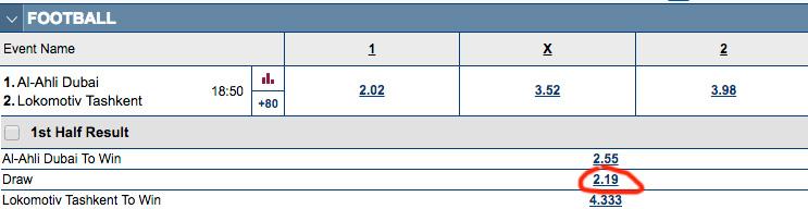 Live betting soccer strategies